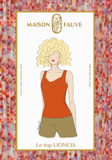 Patron couture top Lioness - Patron pochette