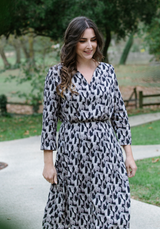 Notte dress sewing pattern - Paper pattern