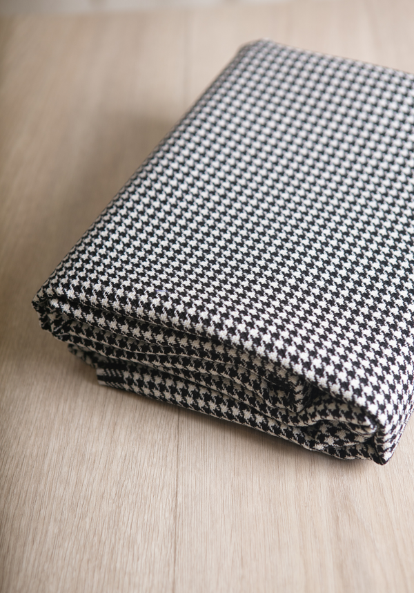 COUPONS - Tissu lainage pied-de-poule pour tailleur