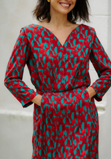 Tissu popeline de viscose imprimée Pietra - Plusieurs coloris