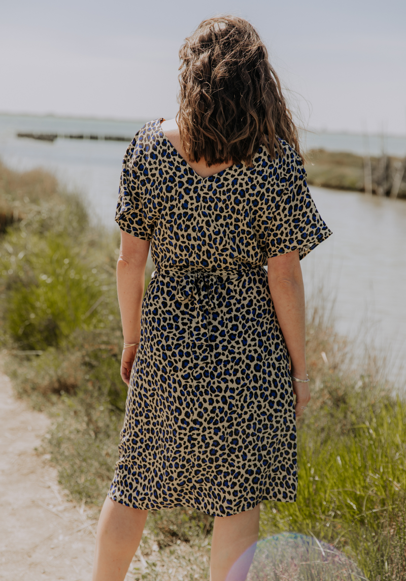 Beginner Sewing Pattern - The Transat Dress / PDF (A4, A3, A0, US Letter) - Frames, Layers by Size, Video Projection