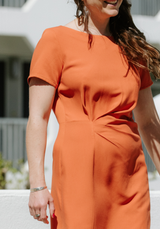 Patron couture robe drapée Twist - Patron pochette