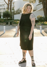 Patron couture robe drapée Twist - Patron pochette