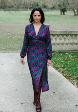 Complément PDF gratuit Robe Rosalie manches longues / PDF (A4, A3, A0, US Letter) - Cadres, Calques par Taille, Vidéoprojection