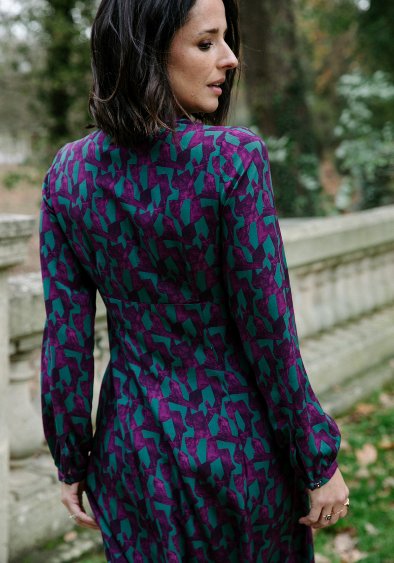 Patron couture robe Rosalie - Patron pochette