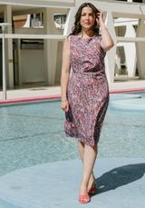 Patron couture robe drapée Twist - Patron pochette