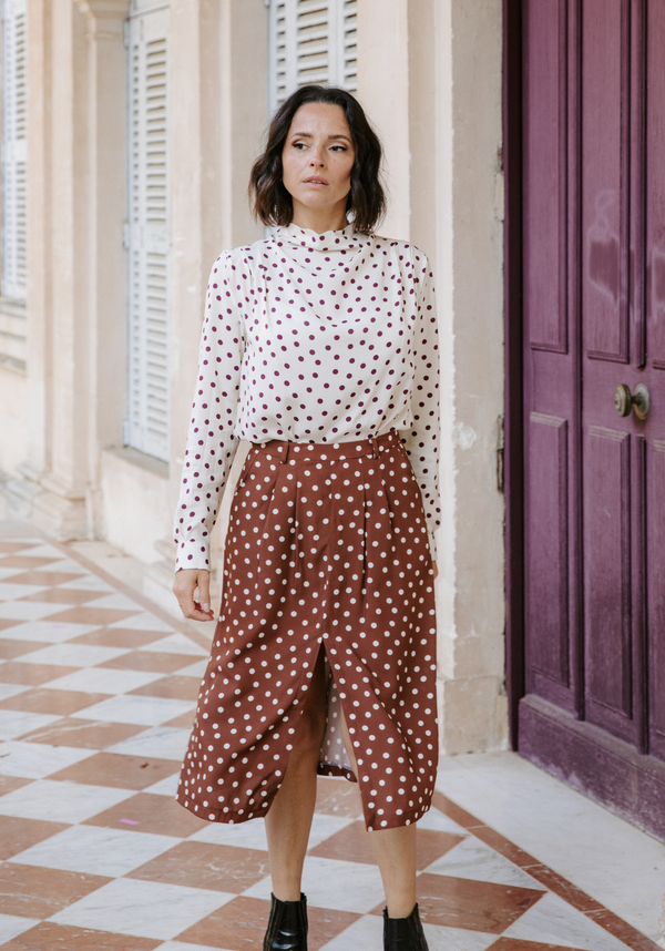 Silvana skirt sewing pattern - Pocket pattern