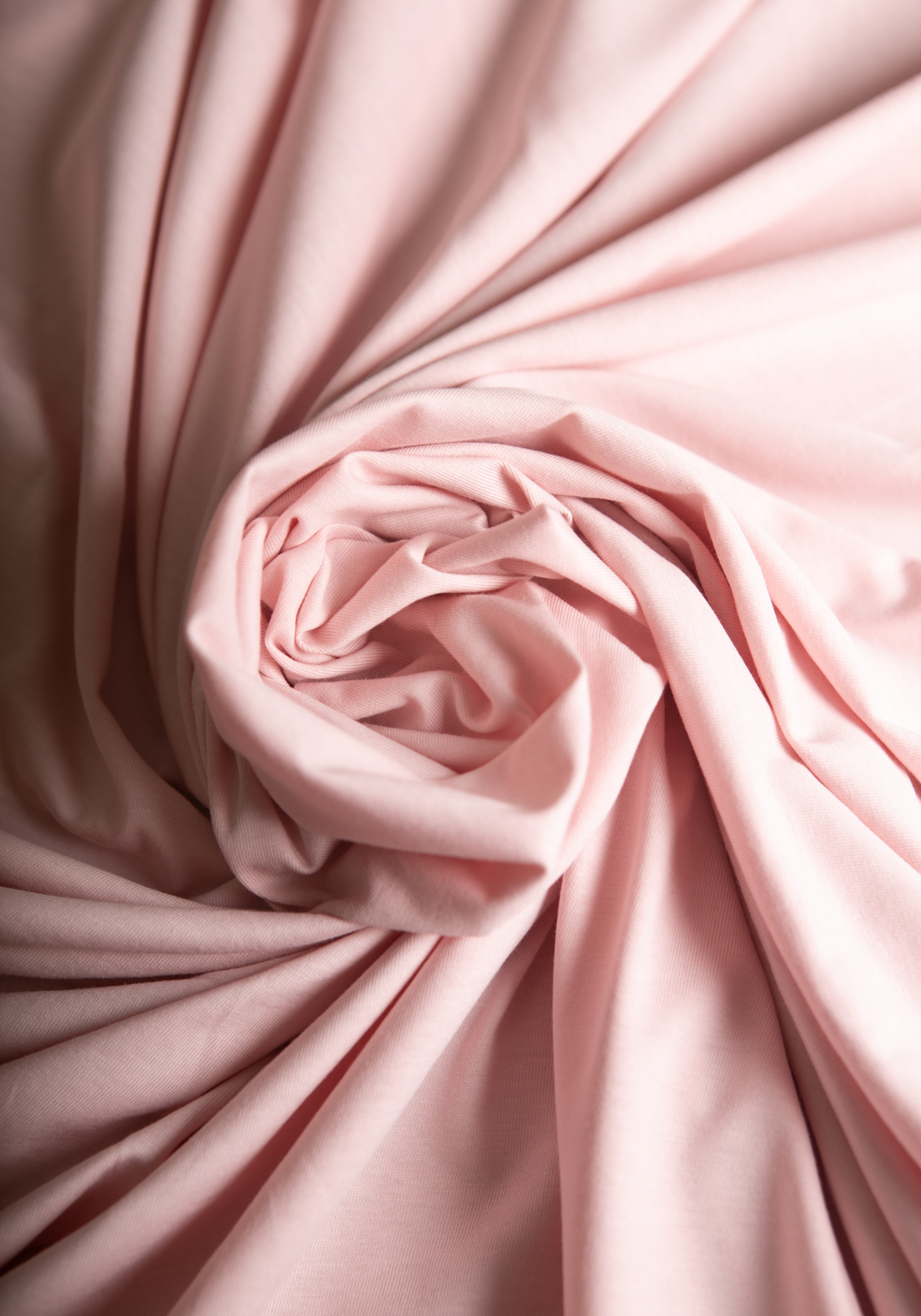 Soft 100% cotton jersey in burgundy and dusty pink