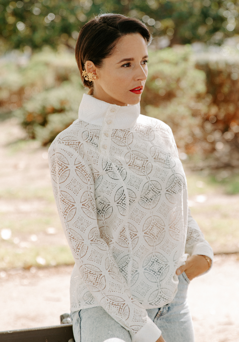 Dress sewing pattern, Soliflore blouse / Pouch pattern