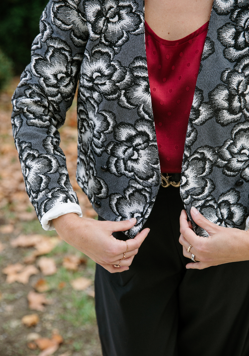 Patron couture spencer Damas / Patron pochette