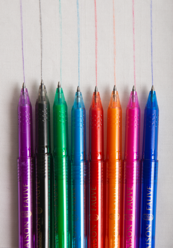 Stylos effaçables thermosensibles Maison Fauve - Vente à l'unité