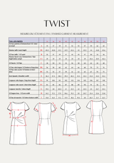 Box Couture - La Robe Drapée Twist