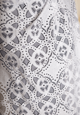 Tissu dentelle Alhambra - 2 coloris - Maison Fauve