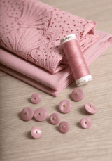 Tissu dentelle Coquillage - 3 coloris - Maison Fauve