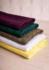 Tissu dentelle florale Daphné - Plusieurs coloris - Maison Fauve