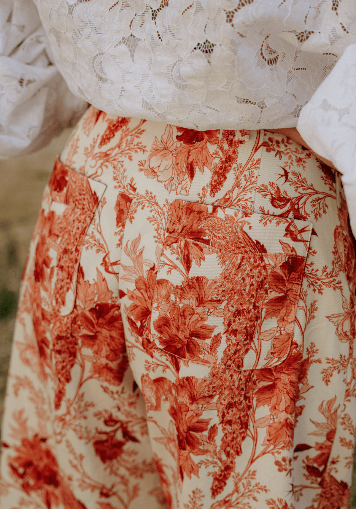 Tissu gabardine de coton imprimée Manifesto - Plusieurs coloris - Maison Fauve