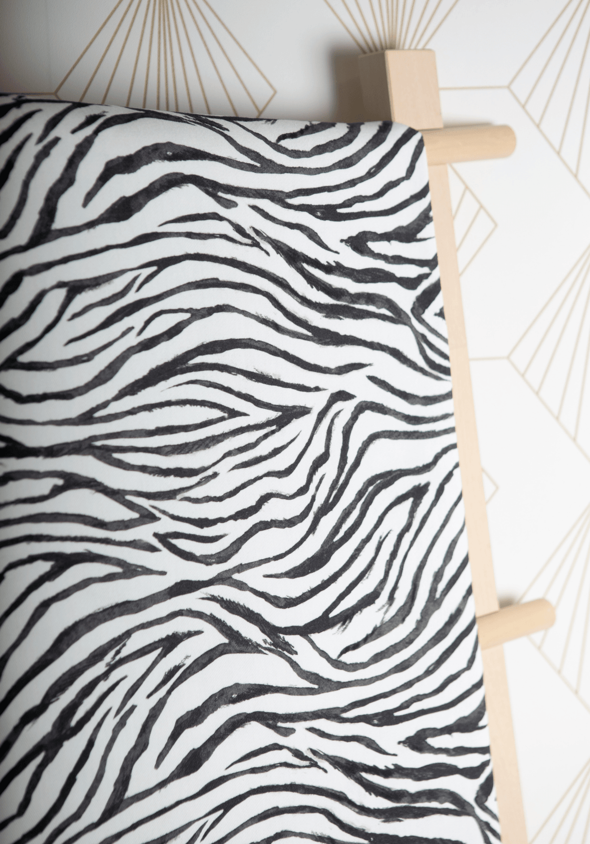 Tissu gabardine de coton imprimée Savage - Maison Fauve