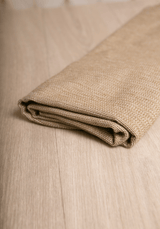 Tissu jacquard de coton Mini Chevron Camel - Maison Fauve