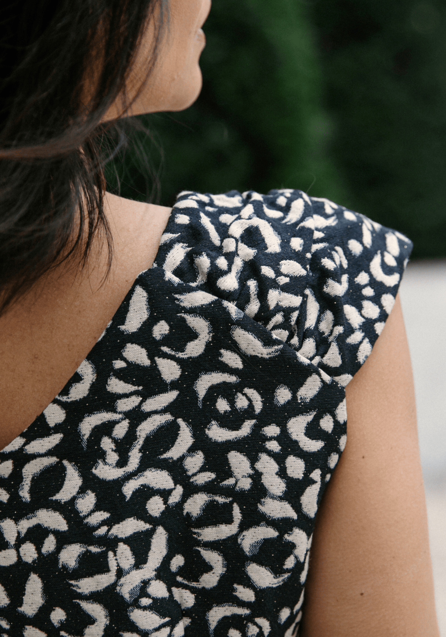 Tissu jacquard Ocello - Maison Fauve