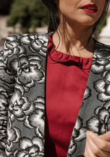 Tissu jacquard Pampa - Maison Fauve
