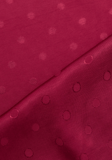 Tissu jacquard pois Lucente - Pour vêtements et doublures élégantes - Plusieurs couleurs - Maison Fauve