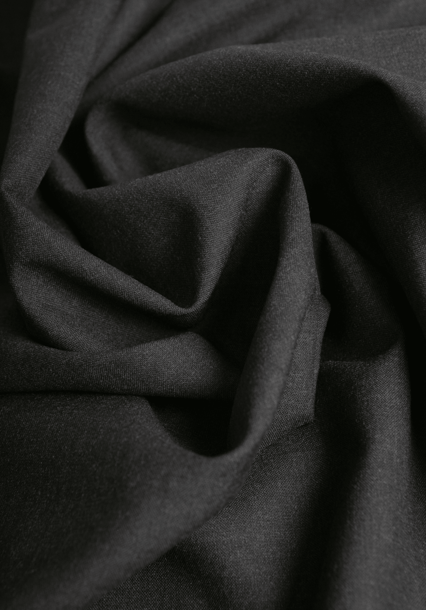 Tissu lainage tailleur 100% laine Anthracite - Maison Fauve