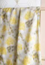 Tissu popeline de viscose imprimée Abstract Rose - Plusieurs coloris - Maison Fauve