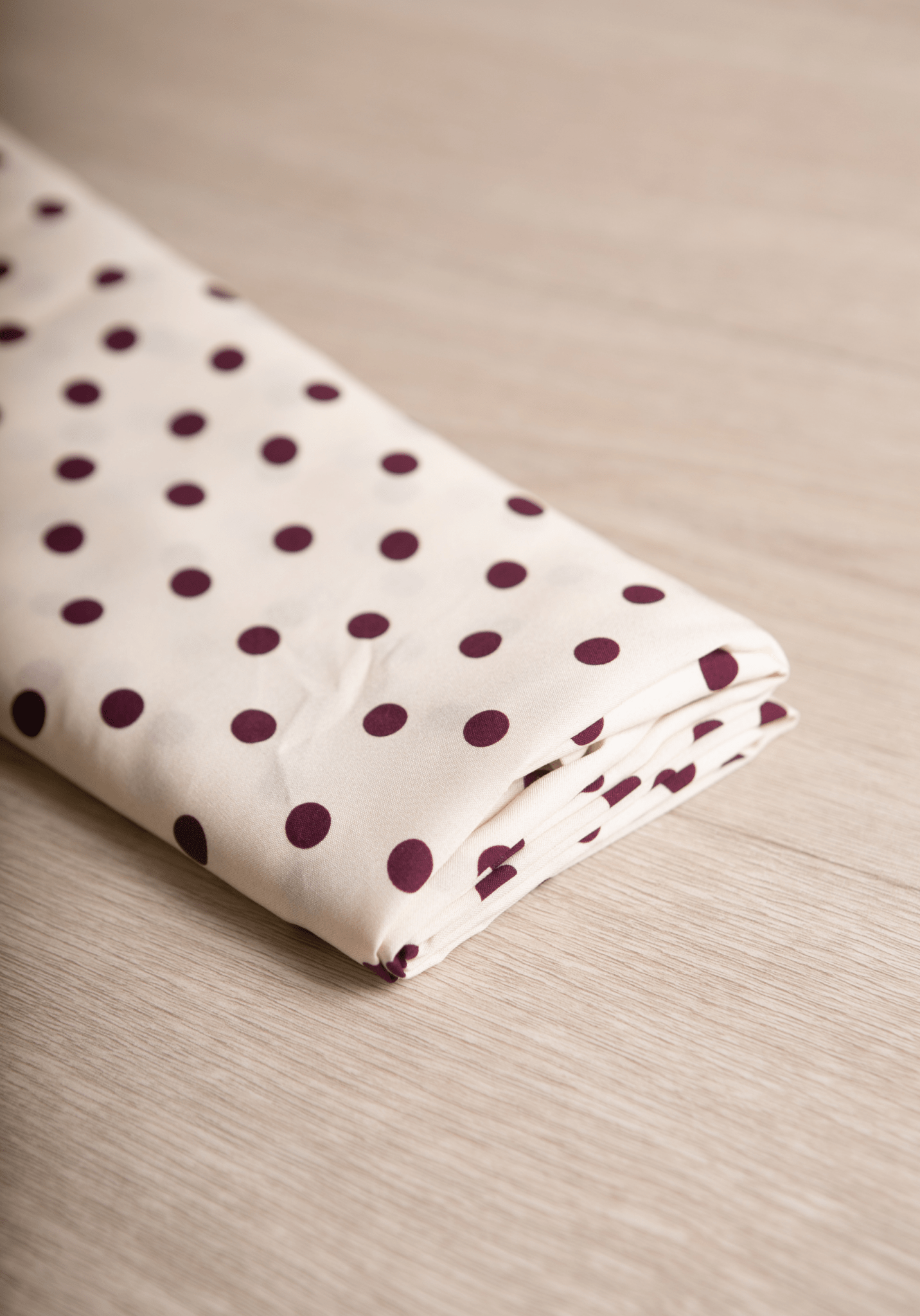 Tissu popeline de viscose imprimée Lunares - Plusieurs coloris - Maison Fauve
