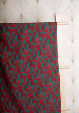 Tissu popeline de viscose imprimée Pietra - Plusieurs coloris - Maison Fauve