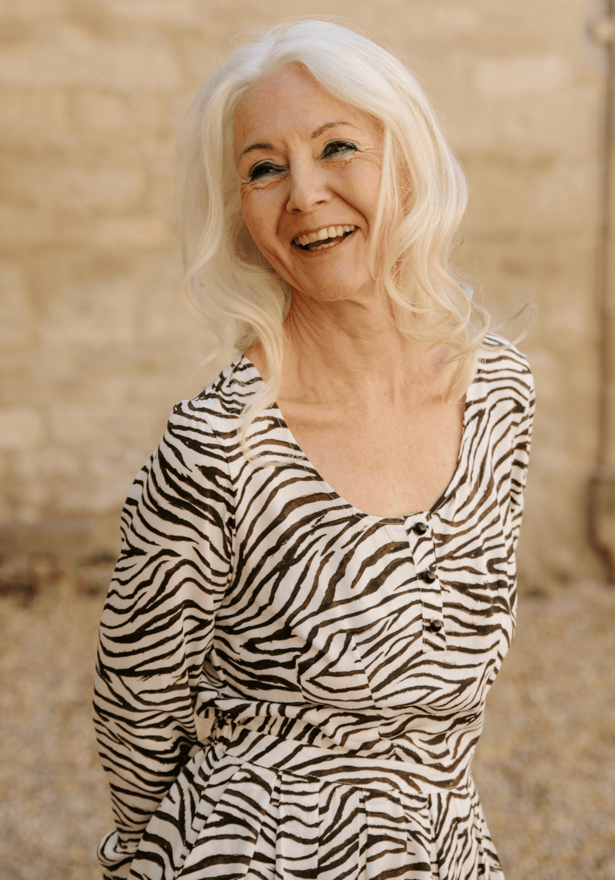 Tissu popeline de viscose imprimée Savage - Tigre Cumin ou Blanc Zèbre - Maison Fauve