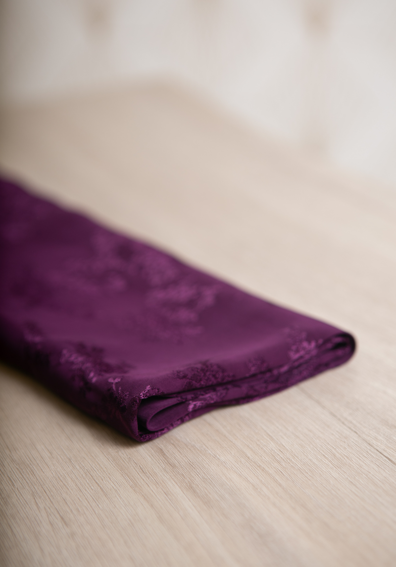 Tissu jacquard de viscose Poésie - Plusieurs couleurs
