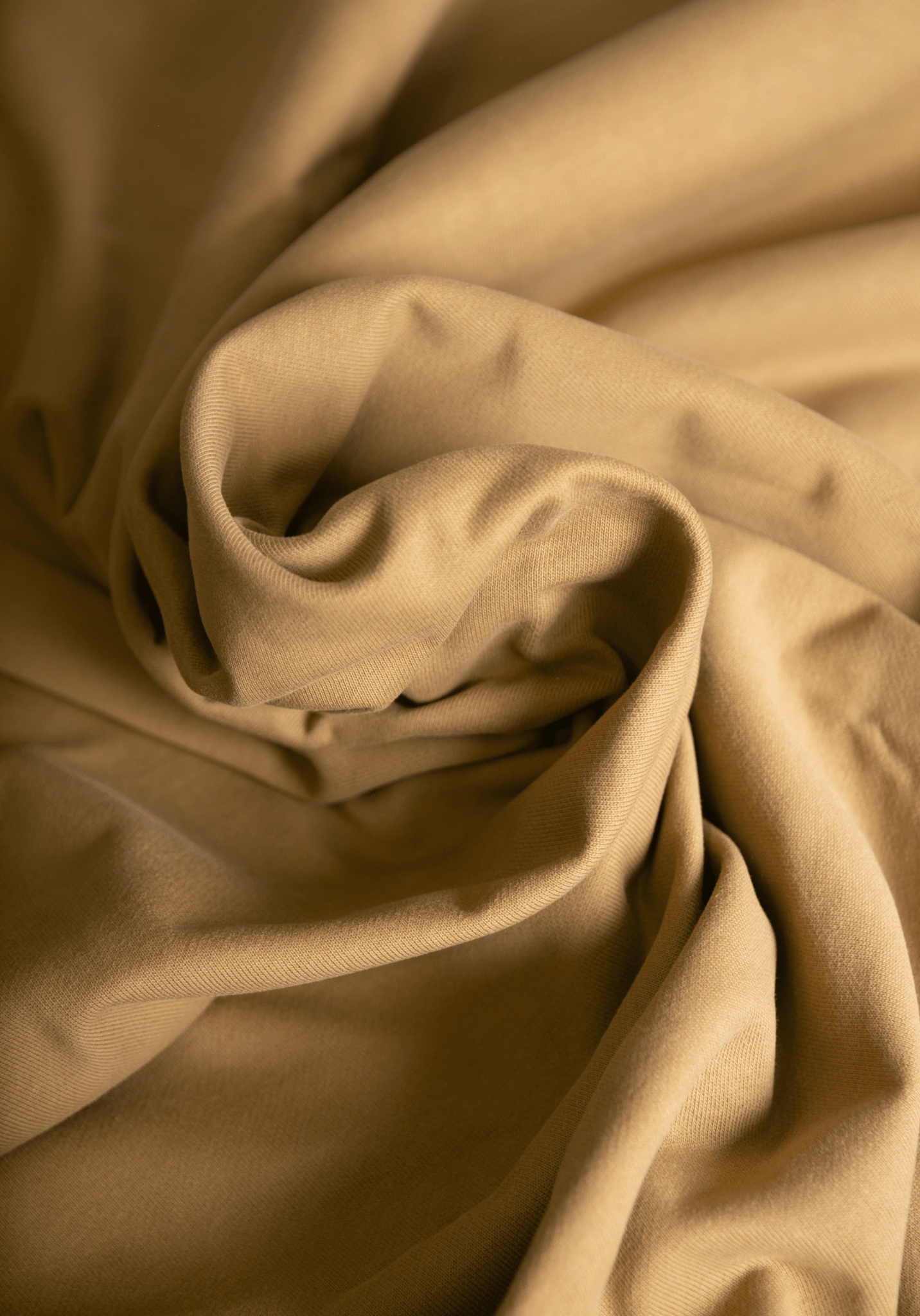 Tissu sweat French Terry - Coloris Cumin - Maison Fauve