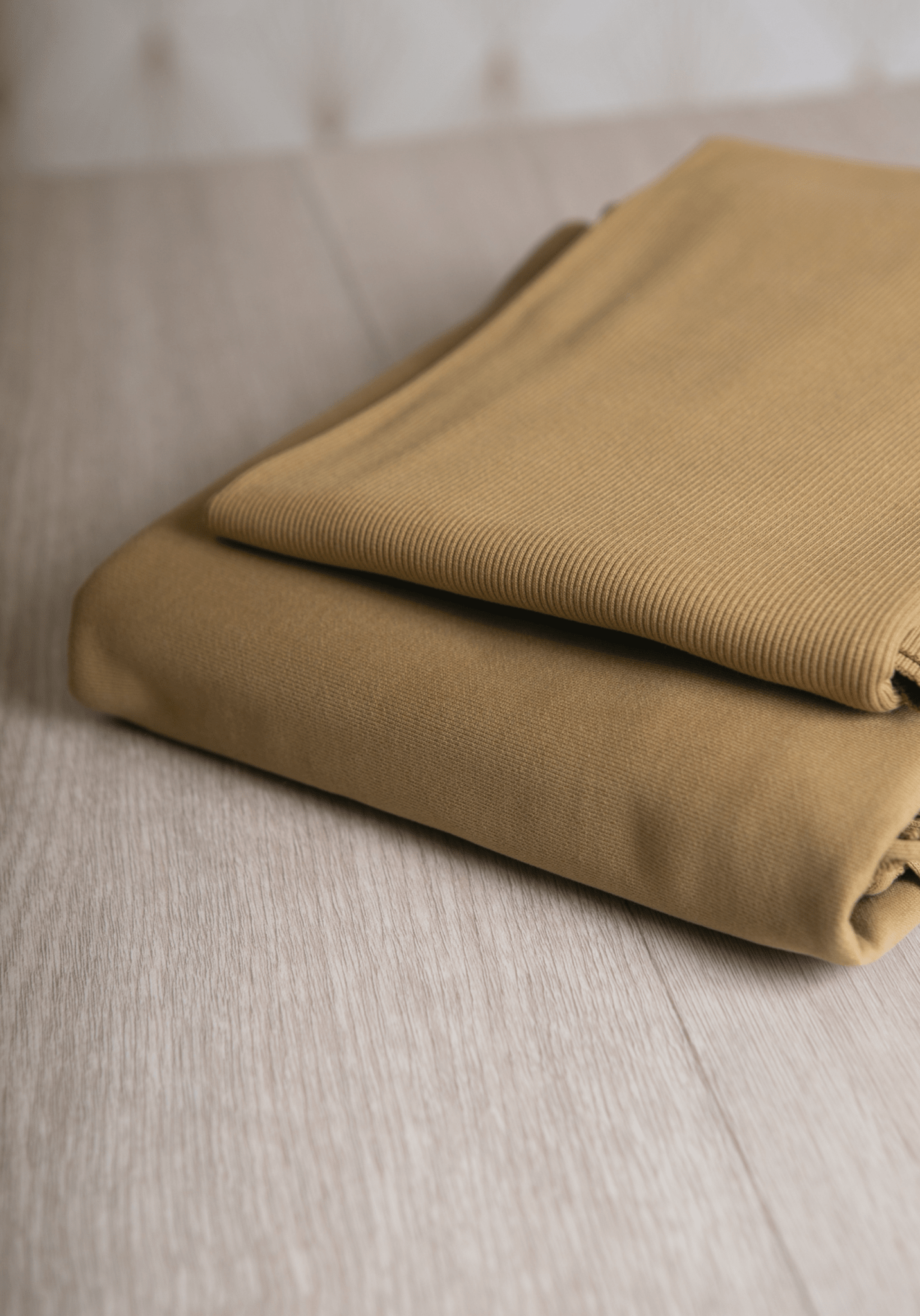 Tissu sweat French Terry - Coloris Cumin - Maison Fauve
