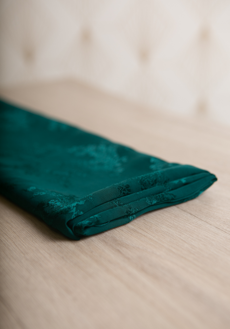 Tissu jacquard de viscose Poésie - Plusieurs couleurs