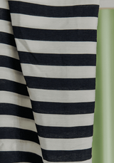 Tissu voile poly viscose à rayures Berlingot - Plusieurs couleurs - Maison Fauve