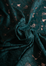 Tissu dentelle florale Daphné - Plusieurs coloris