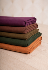 Tissu doupion de tencel, lin et coton - Plusieurs couleurs