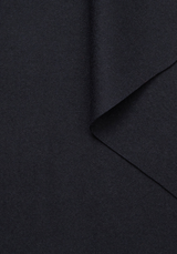 Tissu Flanelle de Laine Séparable – 100% Laine - Caviar