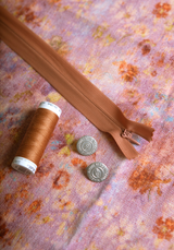 Tissu gabardine de coton imprimée Ghost Flower - Plusieurs coloris