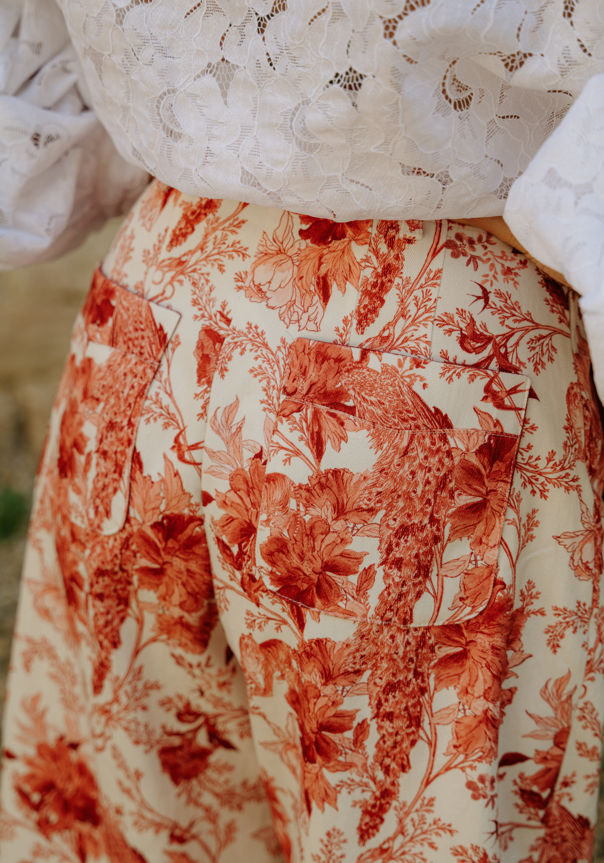 Manifesto printed cotton gabardine fabric - Several colours