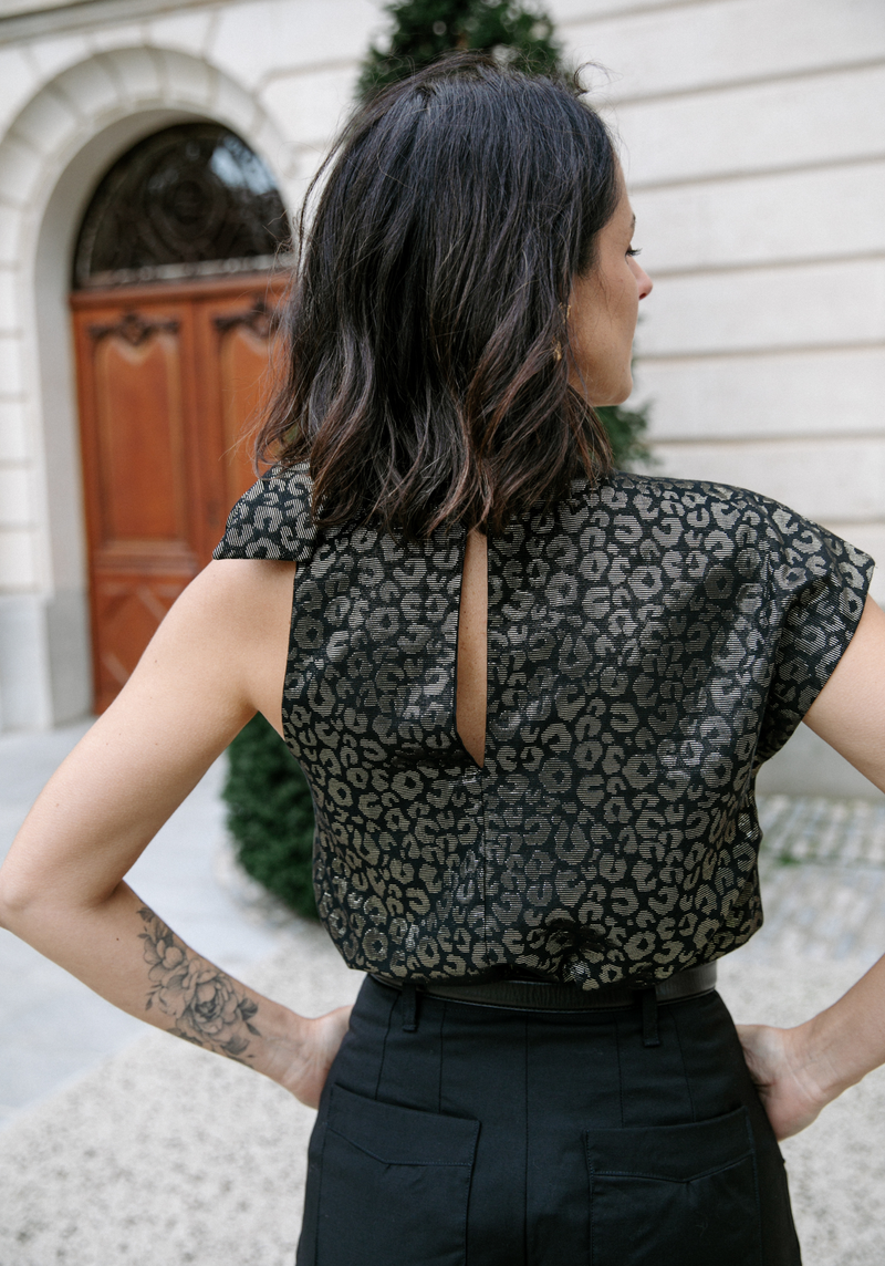 Patron couture top Santa Fe / PDF (A4, A3, A0, US Letter) - Cadres, Calques par Taille, Vidéoprojection