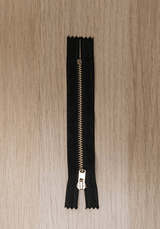 Zip 13 cm non séparable pour veste et blouson - Plusieurs coloris - Maison Fauve