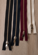 Zip 45 cm séparable pour veste et blouson - Plusieurs coloris - Maison Fauve