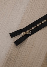 Zip 45 cm séparable pour veste et blouson - Plusieurs coloris - Maison Fauve