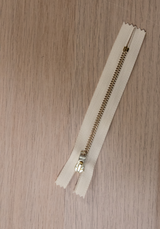 Zip 13 cm non séparable pour veste et blouson - Plusieurs coloris