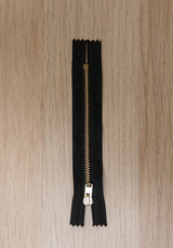 Zip 13 cm non séparable pour veste et blouson - Plusieurs coloris