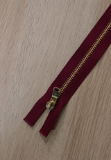 Zip 45 cm séparable pour veste et blouson - Plusieurs coloris