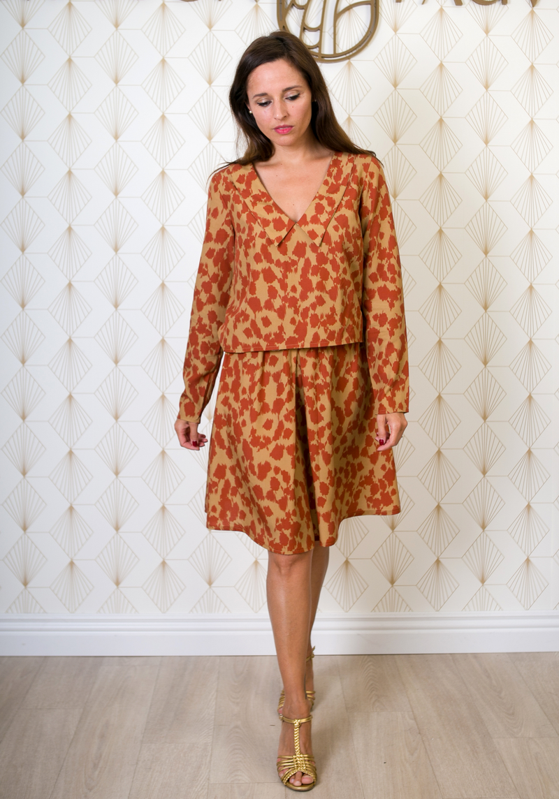 couture combinaison faye maison fauve
