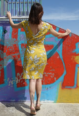 Patron couture robe, top Leaf / PDF (A4, A3, A0, US Letter) – Tailles 34 à 56 – Cadres, Calques par Taille, Vidéoprojection