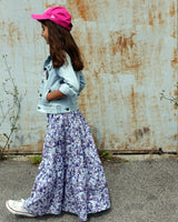 Patron couture jupe fille Miss Ivy / PDF (A4, A3, A0, US Letter) - Cadres, Calques par Taille, Vidéoprojection